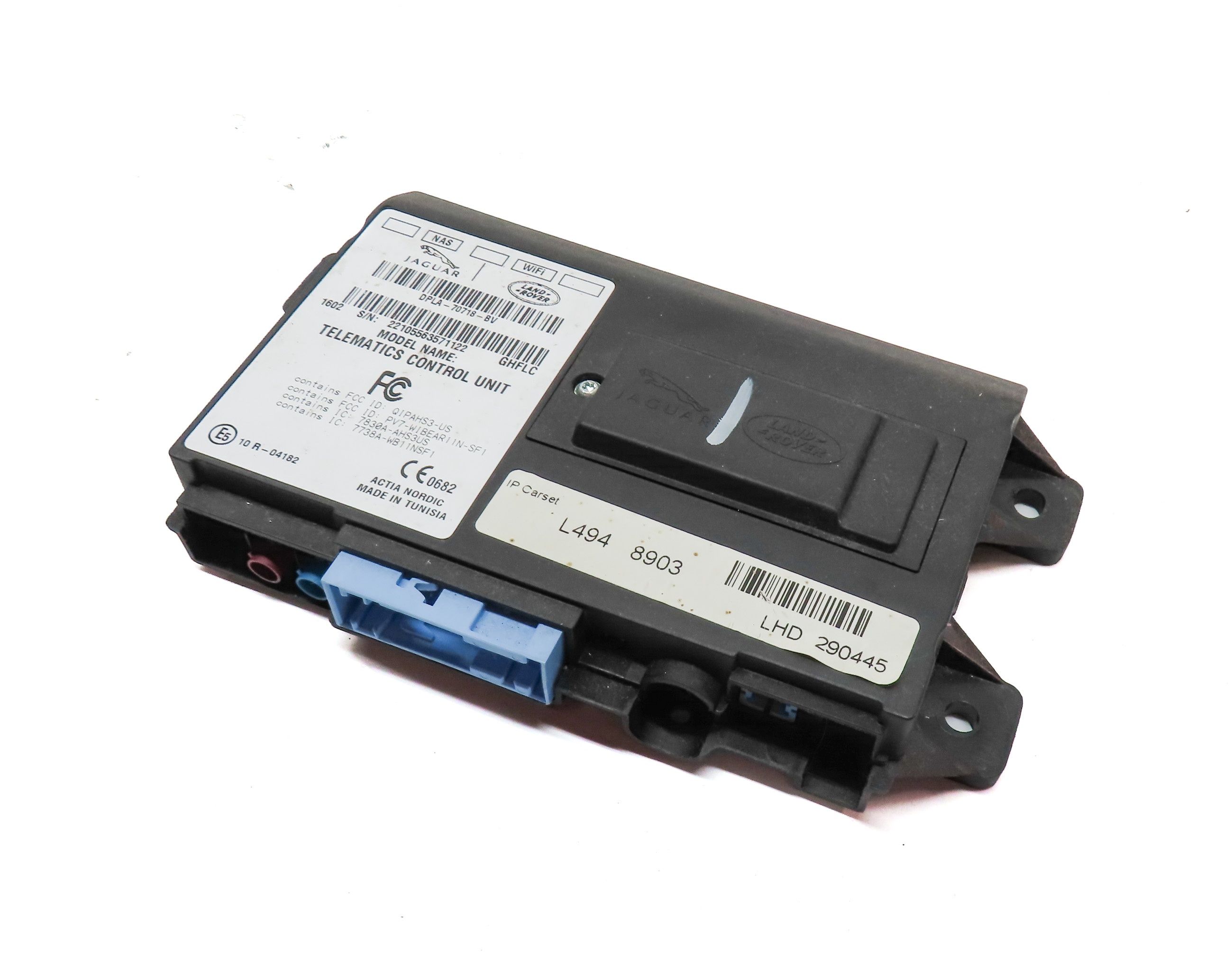 2016 RANGE ROVER SPORT (L494) TELEMATICS COMMUNICATION CONTROL MODULE — exact item pictured